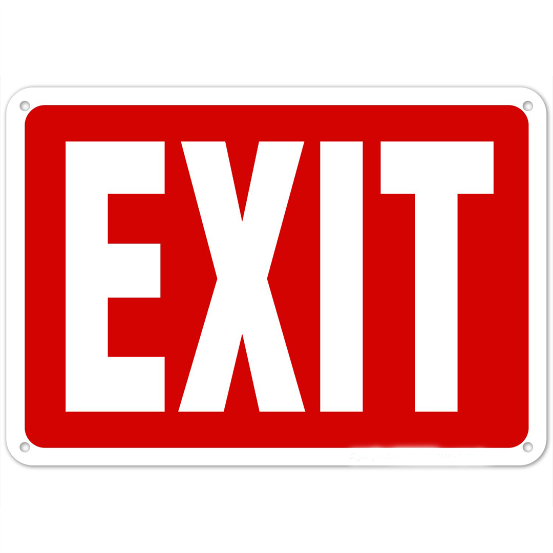 Exit Board Manufacturer in Haryana